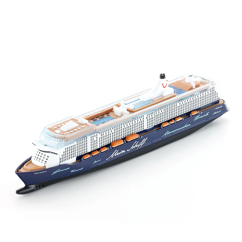 Siku 1720 1724 1726 1728 1729 1730 Toy Luxury Cruise Civilian Ship Diecast Model 1:1400 Scale AIDA Mein Schiff Collection Gift