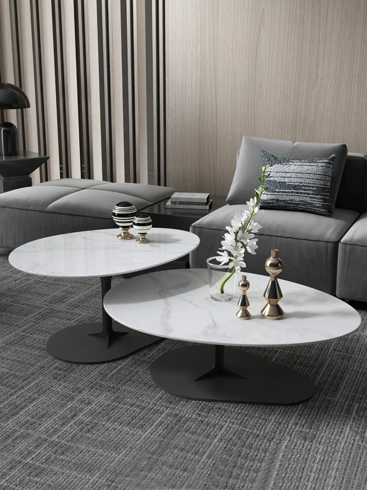 

Light Luxury Minimalist Nordic Modern Small Apartment Creative Tea Table