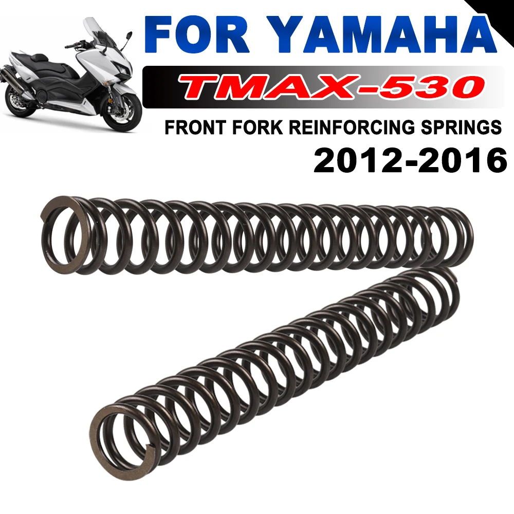 

Motorcycle Front Fork Shock Absorber Spring Reinforcing Strengthen Spring For YAMAHA TMAX530 TMAX T-MAX 530 2012-2016 Accessorie