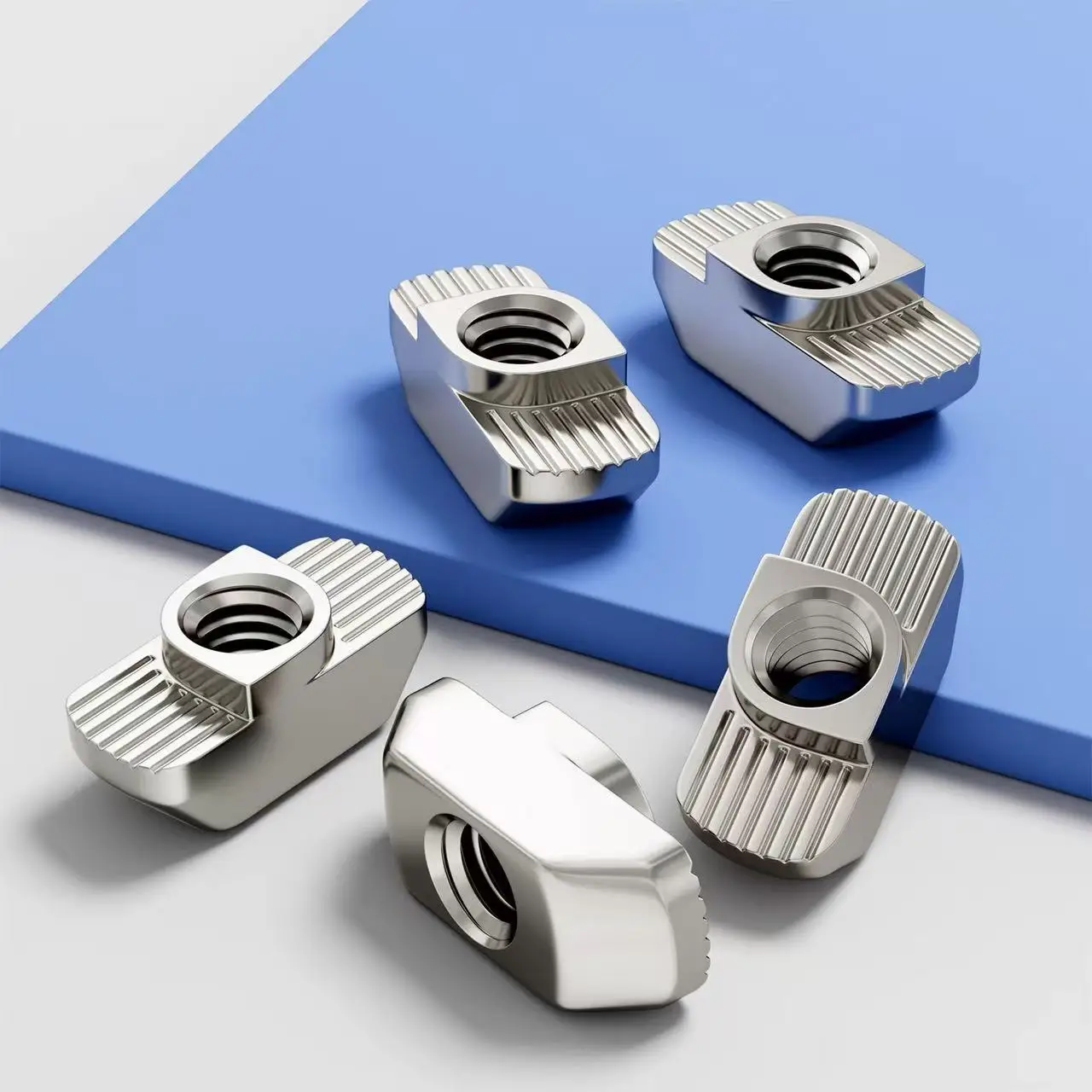 2020 3030 4040 Slot T-nut Sliding T Nut Hammer Drop In Fasten Connector Aluminum Extrusions M3-m6