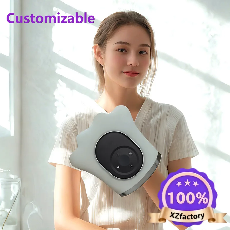 Factory Direct 2026 Top Rated Hand Massager Five Fingers Air Pressure Digital Display Relief Hand Fatigue Massager