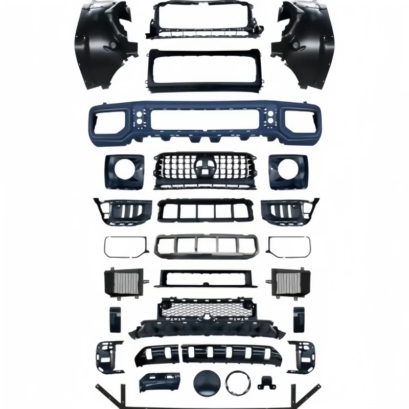 

Tom AutoSuitable for G-Class W464 Model Upgraded Version W465 with AMGG63 Large Grille Front Bumper Wheel Arches Rear B
