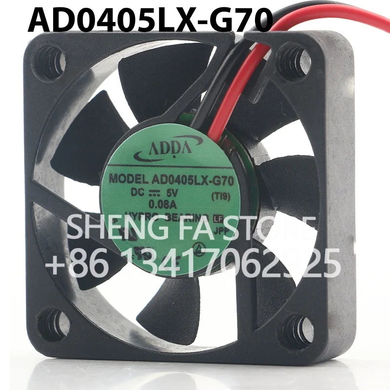 AD0405LX-G70 cooling fan 4010 40X40X10MM 4CM Ultra-quiet high-speed ball micro Original Authentic ADDA 12V 24V 48V DC 5V 0.08A