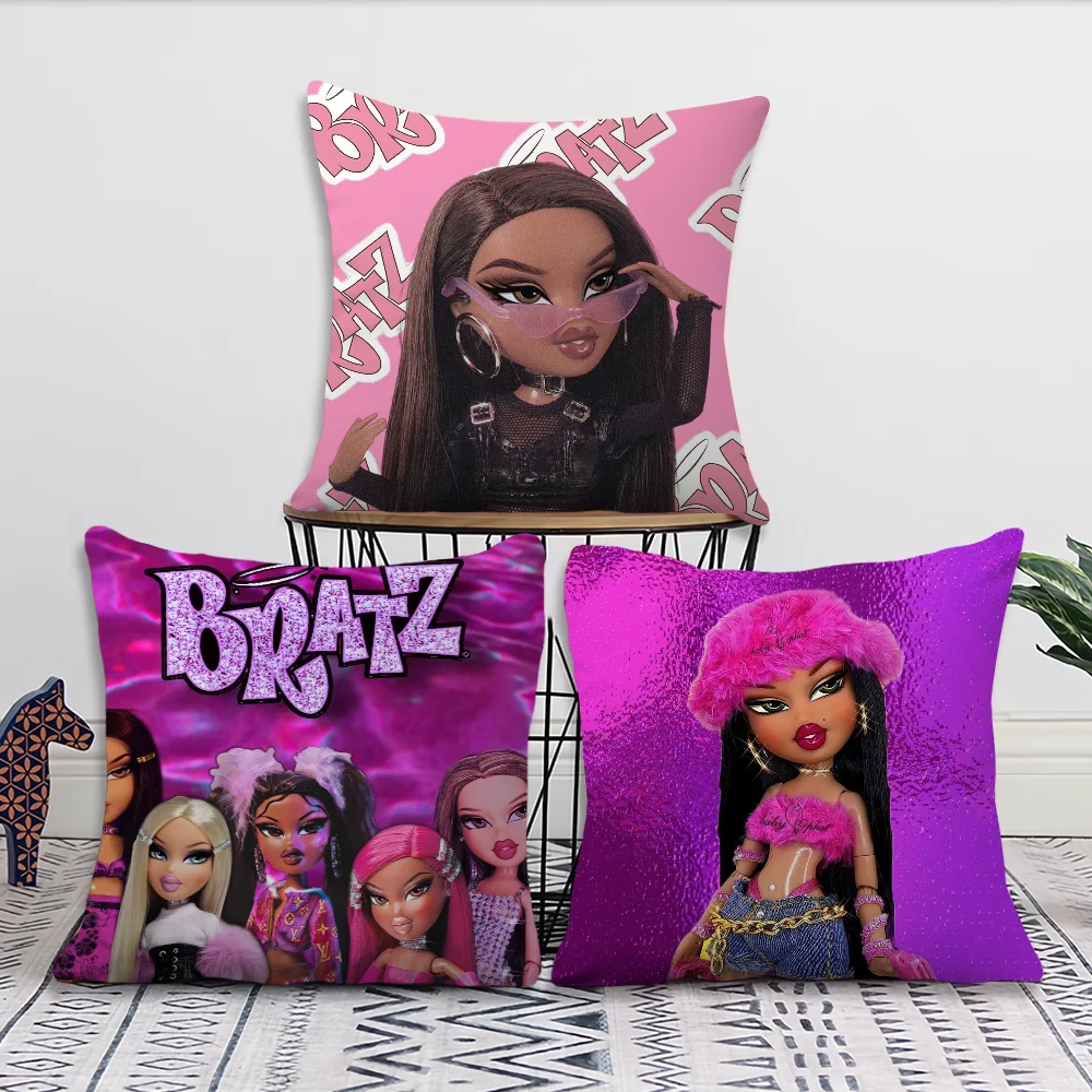 Lovely Doll Bratz Decoration Room Home Sofa living Office Car Nordic Simplicity Pillow Cover