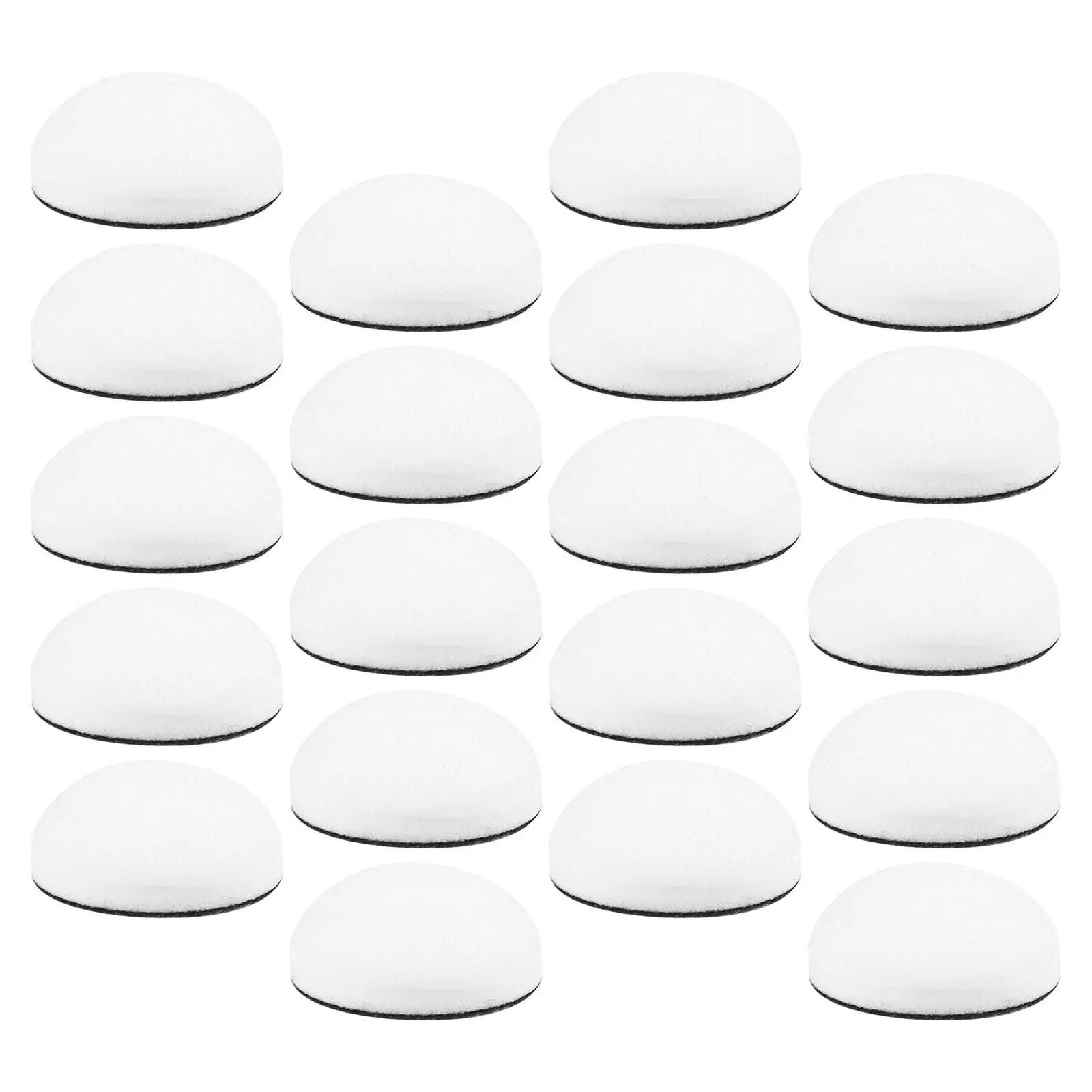 30 pcs Art Sponge Painting Halloween Christmas New Year Mini Ink Blending Foam Pads Round Domed Replacement Scrapbook Card