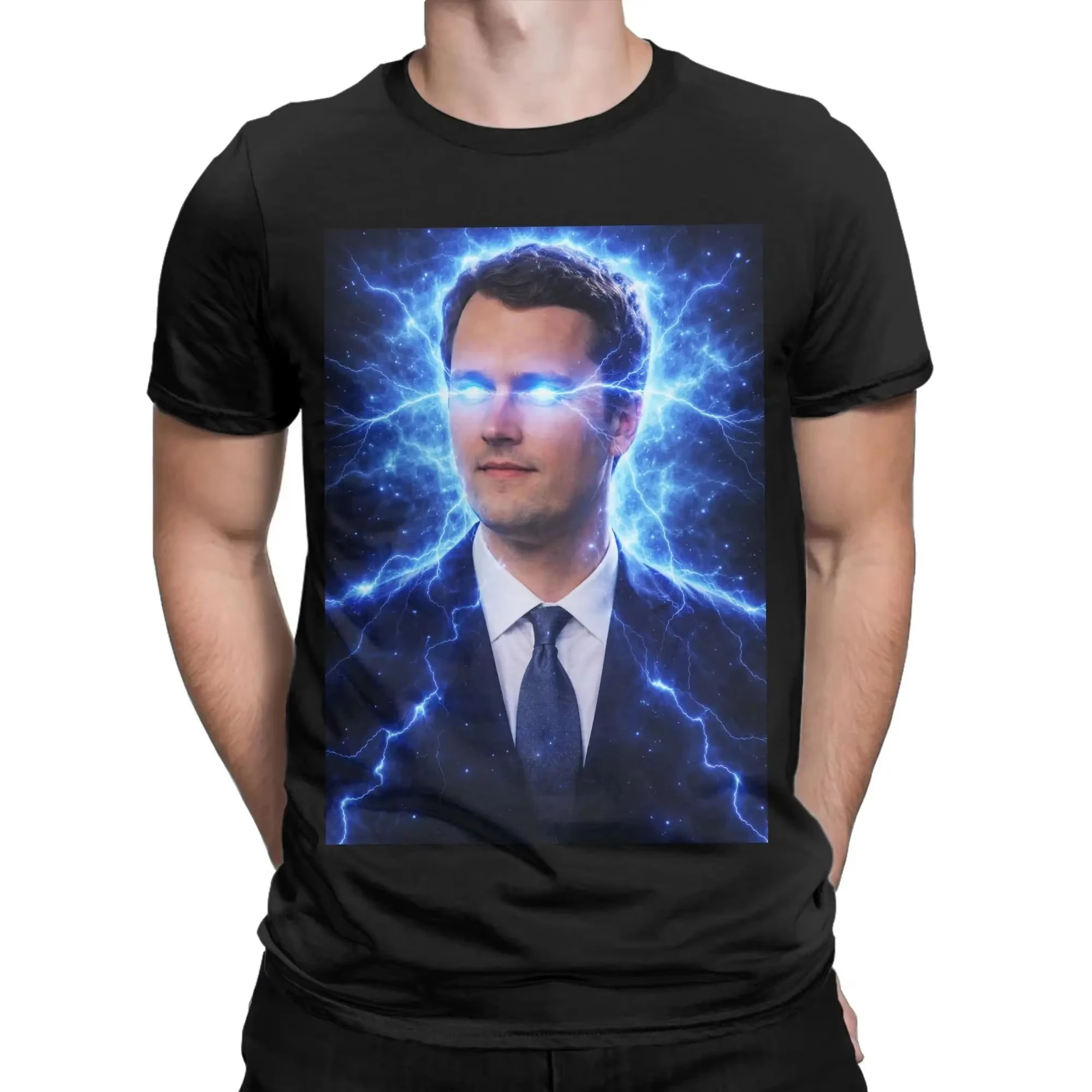 Charlie Kirk As Sophie Rain Funny T-shirt Men Women Pure Cotton Crew Neck Short Sleeve Summer Casual Tee