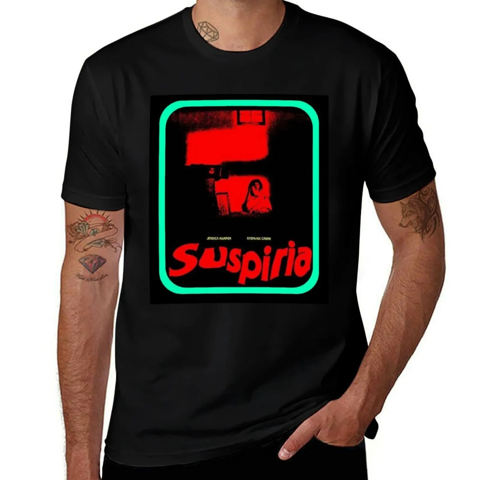 

Suspiria-Dario Argento T-Shirt quick drying blacks Blouse gifts for boyfriend plain white t shirts men