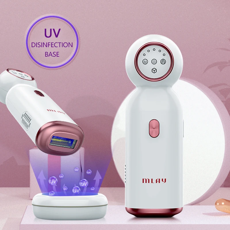 جهاز mlay T10 Laser Hair Removal Device IPL Laser Epilator ICE Cool Cold Hair Removal Machine Unlimited Flash Epilator for Wome