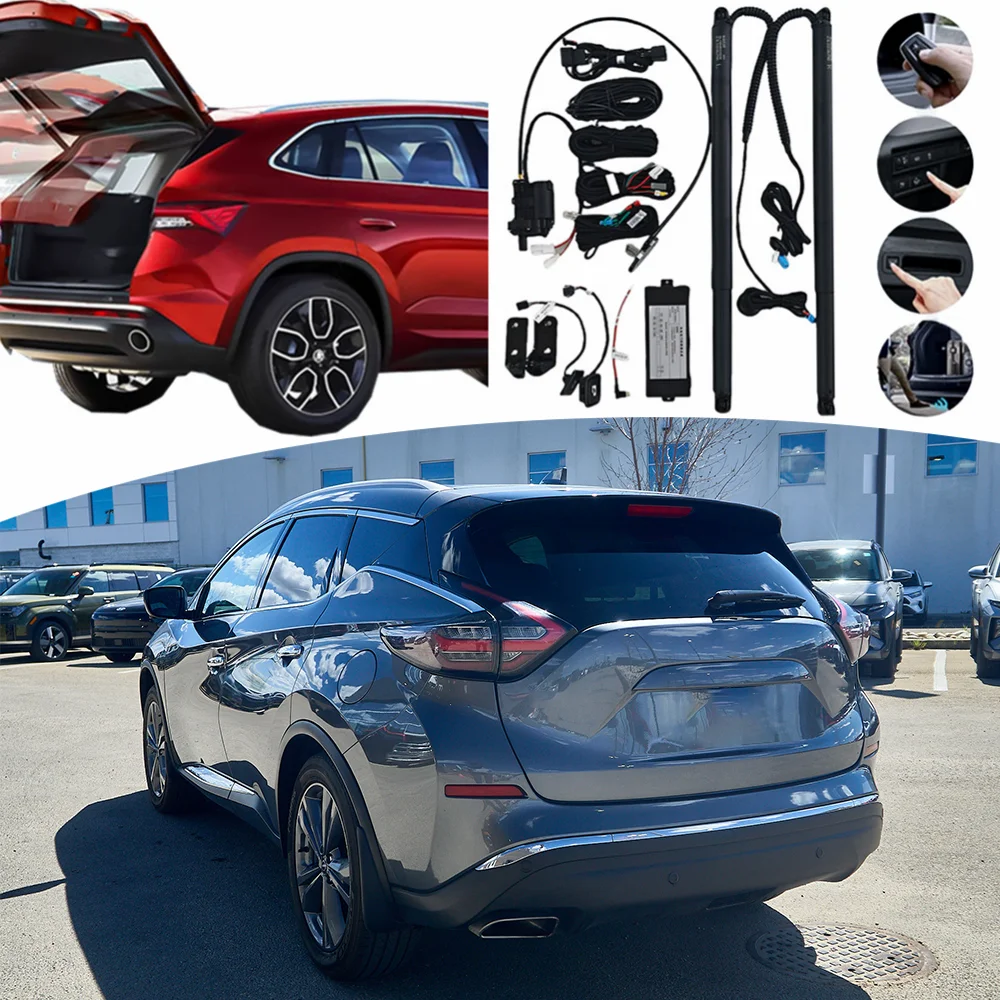 Retrofit Power Tailgate Lift Fit for Nissan Murano 2015-2024 Power Eletric Tailgate kick sensor