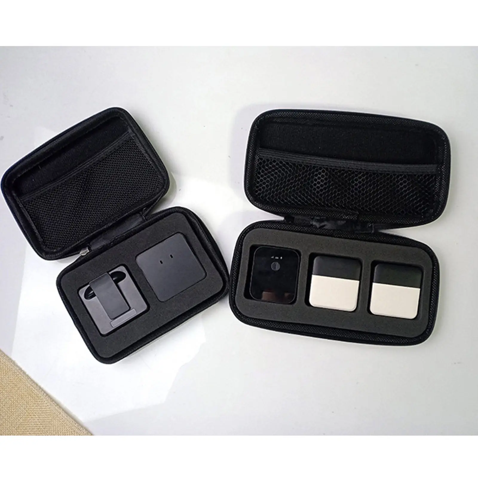 

2Pcs Microphone Storage Bags Portable Waterproof Earphone Cable Organizer Charger Storage Pouch for Electronics