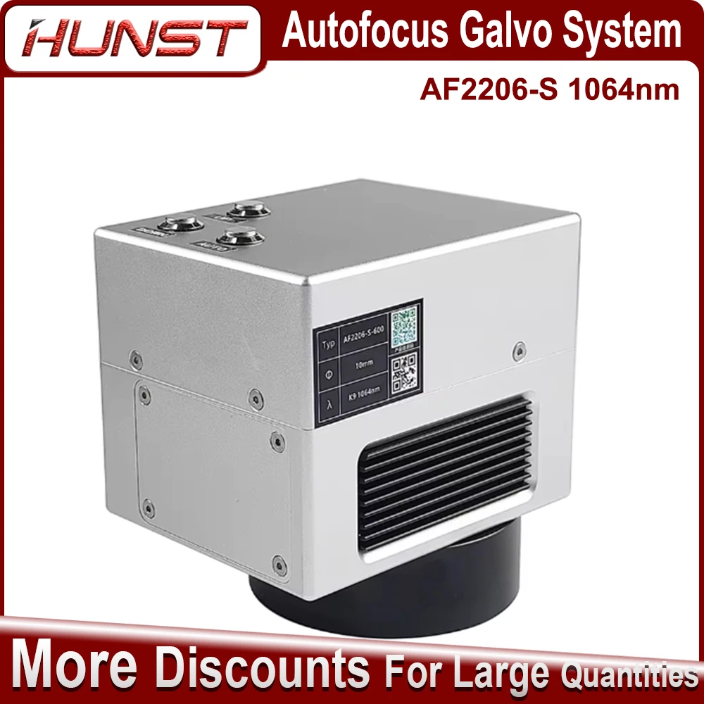 

HUNST SINO-GALVO Autofocus Galvo System AF2206-S Fiber Laser Scanning Galvo Head Input Aperture 10mm for Metal Marking Machine.