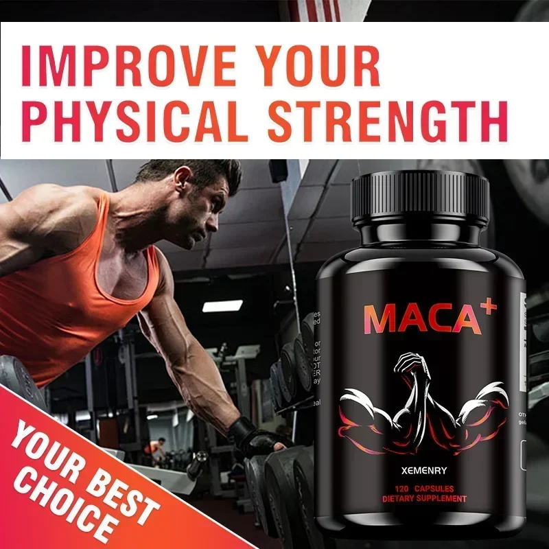 

Maca Supplements - Improves Athletic Performance, Vitality and Immunity, Boosts Energy, Improves Mood, and Superb Absorption Veg