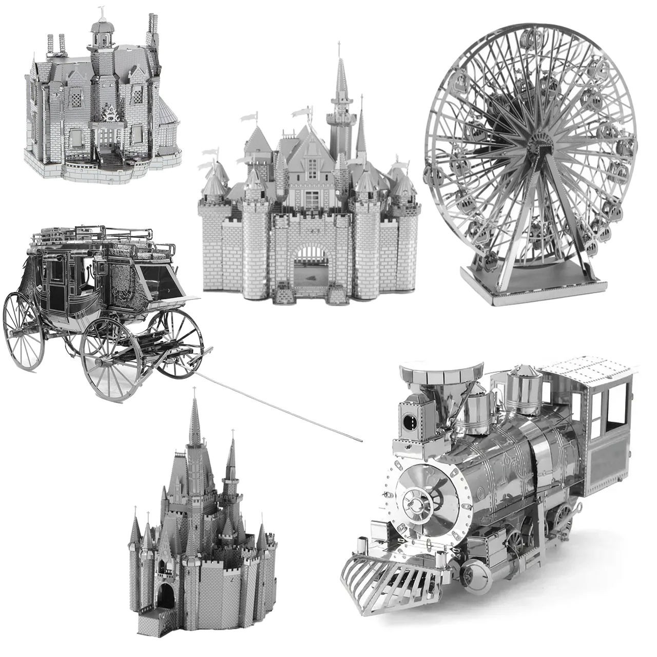 

3D metal puzzle kit DIY Laser Cut puzzle puzzle children puzzle toys
