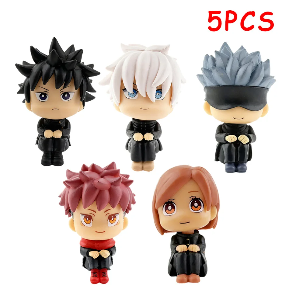 Anime Jujutsu Line Figur Yuta Okkotsu Kojo Yuji Gegenseitige Hilfe Satori Fushiguro Megumi Kugisaki Spielzeugauto Dekoration PVC Modell Technik ft – Detail 2