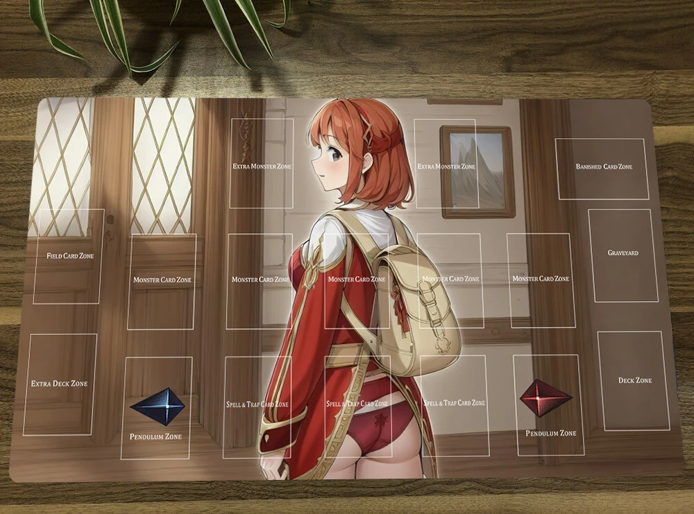 

YuGiOh Adamancipator Researcher TCG CCG Mat Trading Card Game Mat Table Playmat Desk Gaming Playing Mat Mouse Pad Free Bag