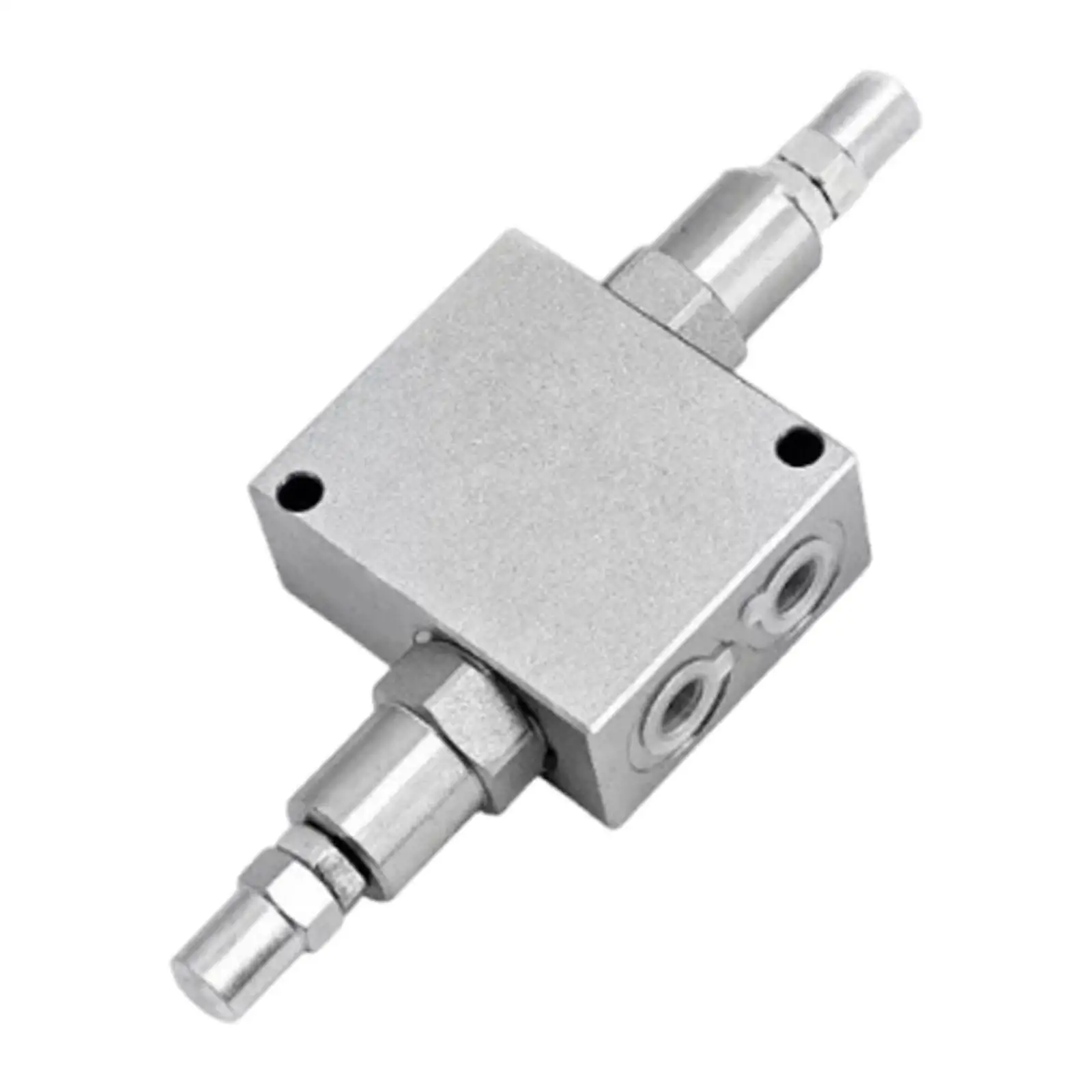

Mini Excavator Cushion Valve Kit Steel Compatible with 1/4" Hydraulic Hose High