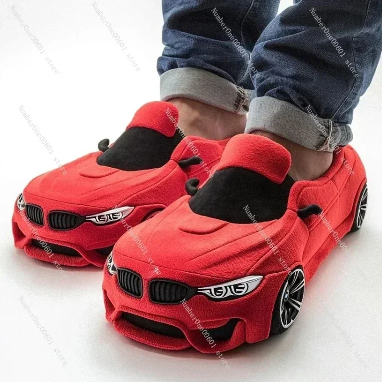 Plush Slippers Toys For BMW Porsche Racing