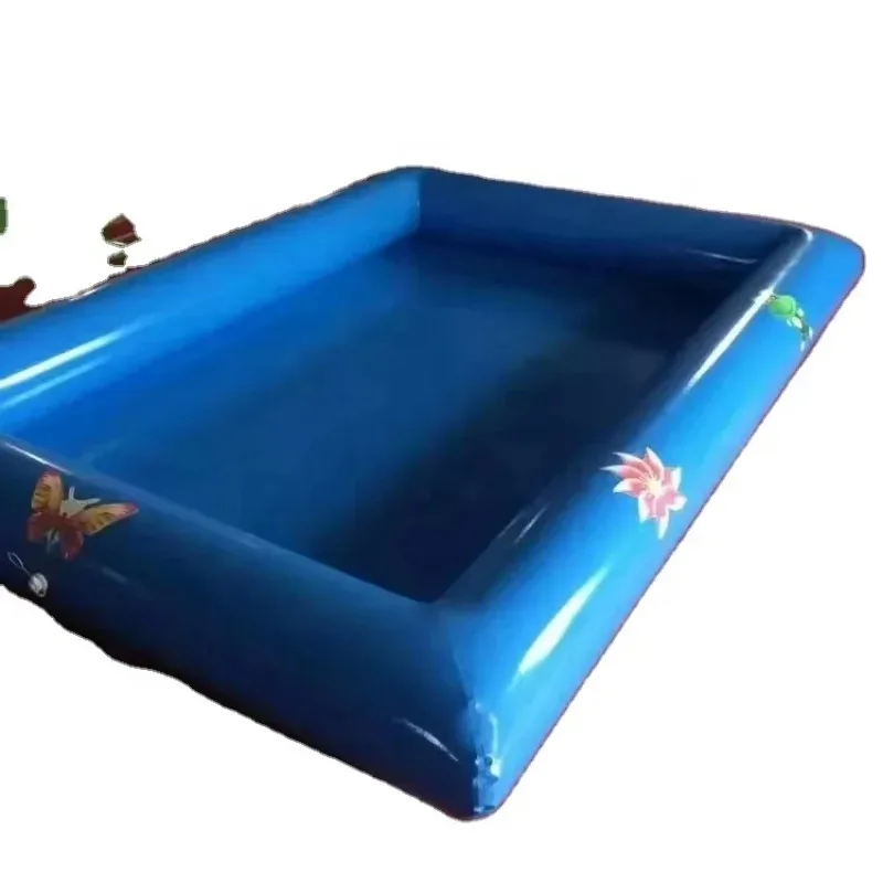 Newly Upgraded Summer Color Indoor Pool Customizable PVC Deep Inflatable Rectangle Children's And Adult Pool Design Accessor