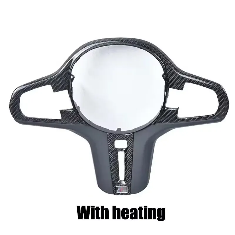 Genuinie Carbon Fiber Car Steering Wheel Kits For ID6 M5 F90 X3M F97 X4M F98 G30 G31 G38 G11 X3 X4 G02 Interior Trim