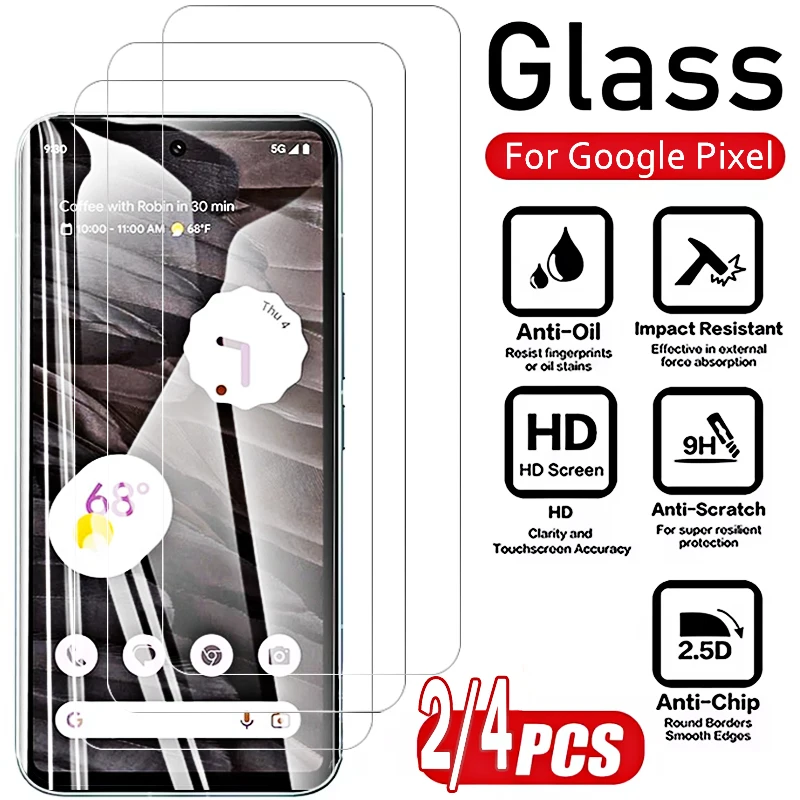 Google 2/4PCS Front Tempered Glass for Google Pixel 7a Pixel7a 7 A GWKK3 6.1" High Definition Screen Protector Full Coverage Clear Film - Aliexpress Deal