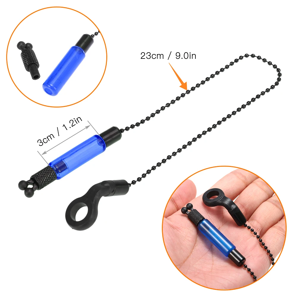 Adjustable Retractable Carp Fishing Rod Stand Holder with 3 Fishing Bite Alarms 3pcs Fishing Bait Swinger Fishing Tackle Set