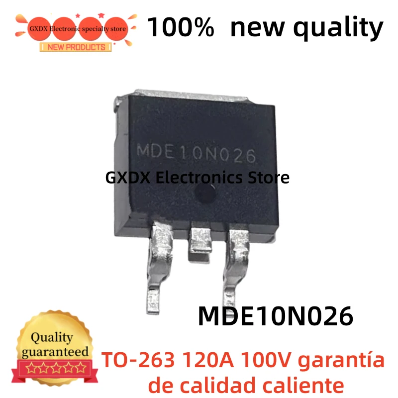 

10-20-30-40-50pieces/lot 100% new MDE10N026 TO-263 120A 100V hot quality guarantee