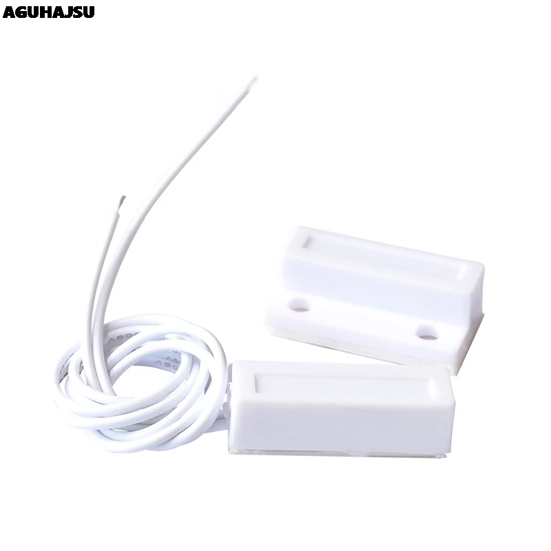 MC-38 MC38 Wired Door Window Sensor 30mm Wire Lengthen Randomly Magnetic Switch Home Alarm System for arduino