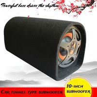 10 Inch Tunnel Car Audio Subwoofer Car Speaker Sound System Car Subwoofer with Amplifier Subwoofer Drive The Rhythm of The Music