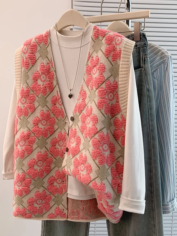 

Повседневный универсальный кардиган с v-образным вырезом, свитер Thiened, осень-зима, новый Sle для больших размеров, женское полотенце с вышивкой, модное