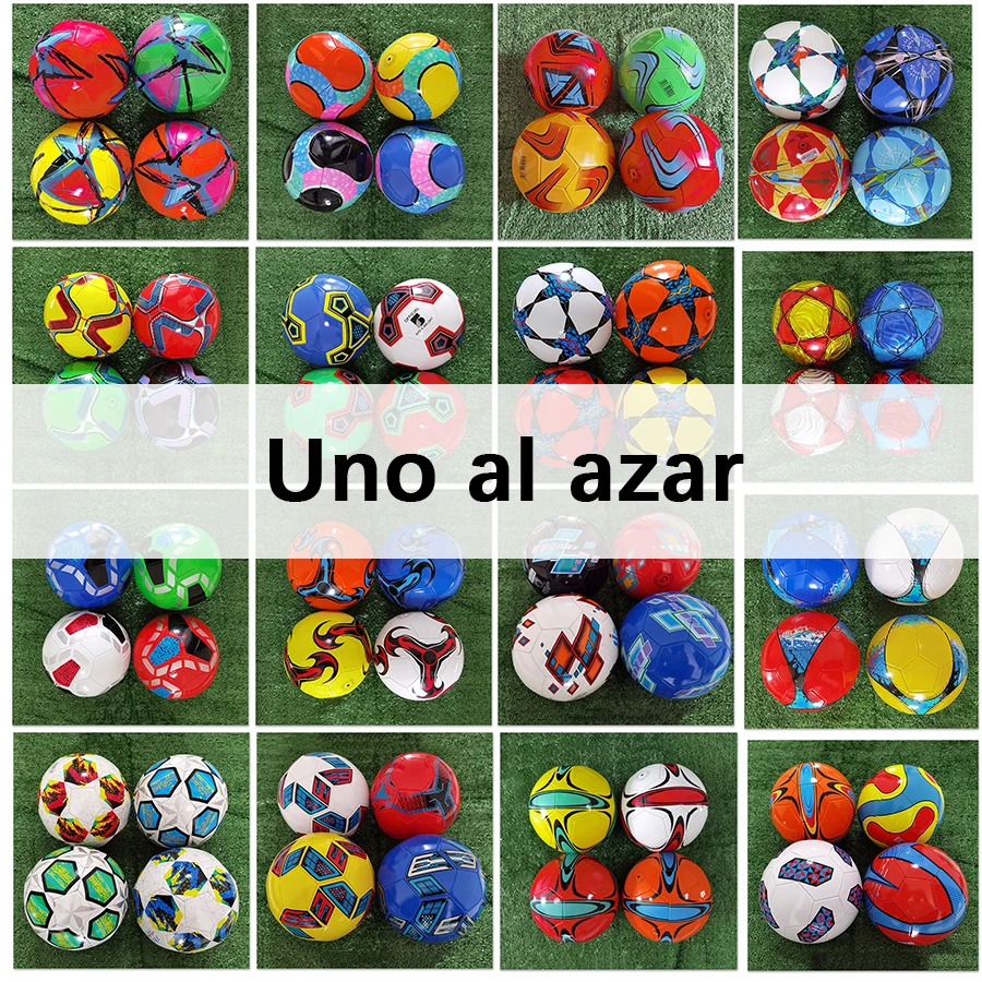 Un fútbol de PVC resistente al desgaste, número 5, reforzado y a prueba de explosiones, muy adecuado para el entrenamiento