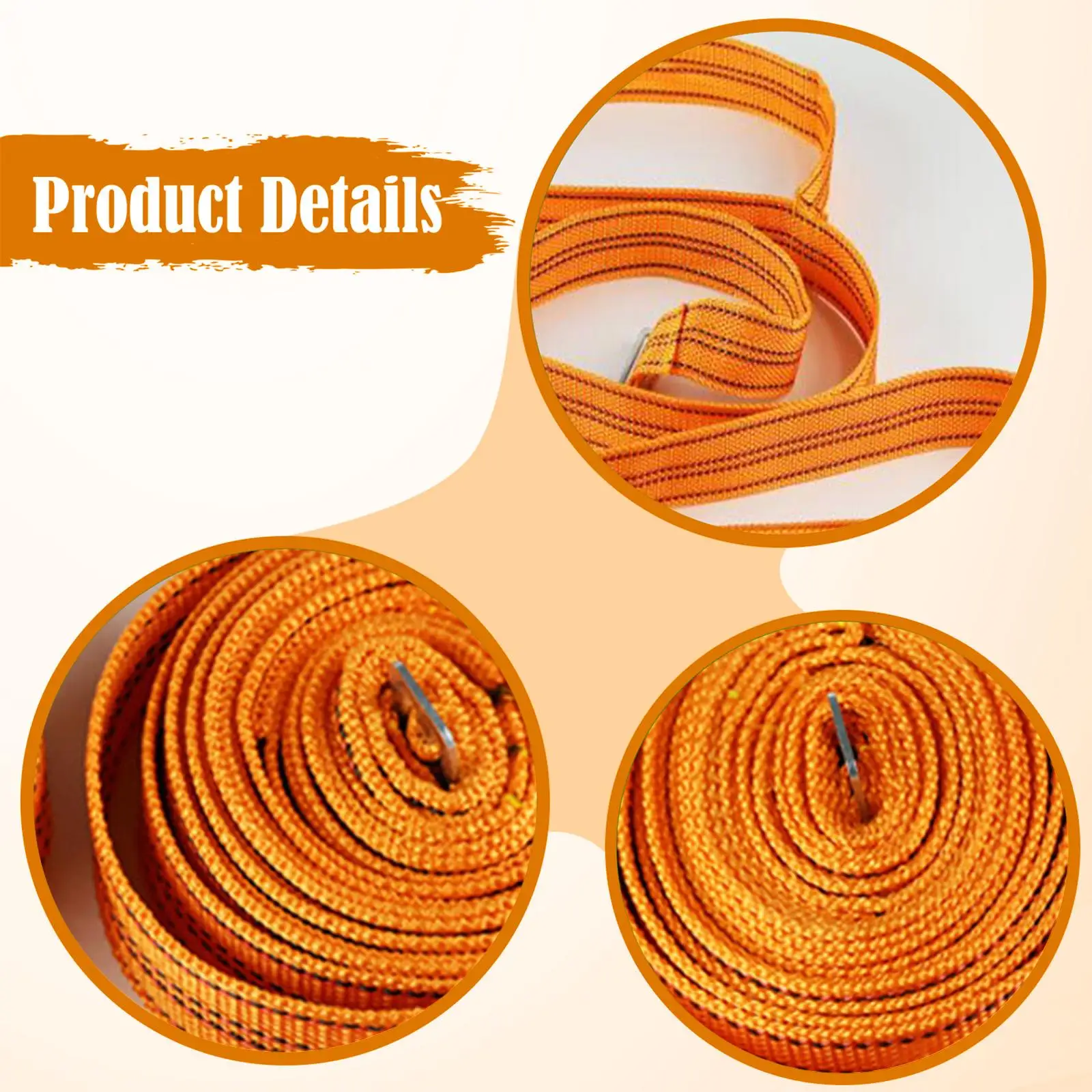 2x Moving Straps Tie Down Straps Equipment Professional Portable Tool Carrier