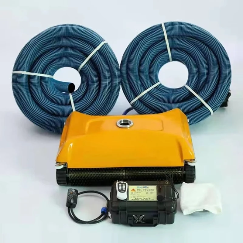 360 °   自動・半自動の登坂機能付き無線リモコン式プール掃除機