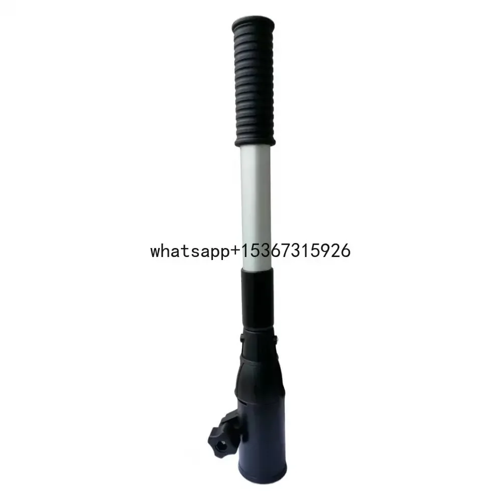 Marine Boat Tug Motor Telescopic Extension Handle Anodized Aluminum 61.2-106 Cm