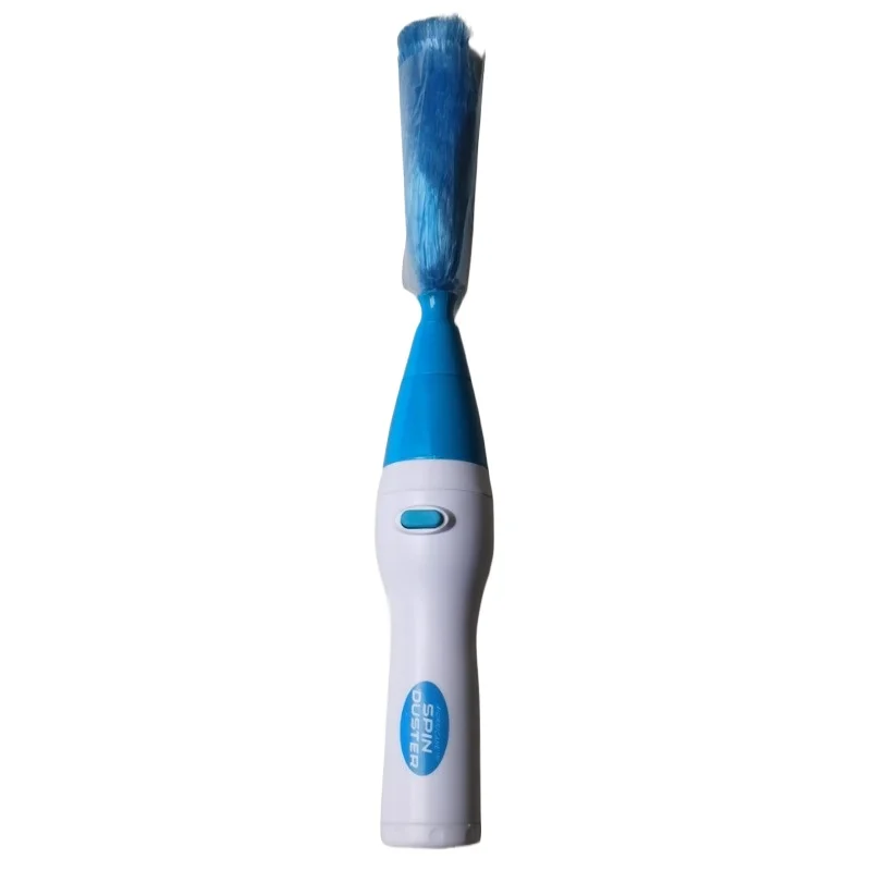 360°Rotatable Dust Brush Adjustable Electric Spin Duster Feather Dust Brush Vacuum Cleaner Window Household Cleaning Brush Tool