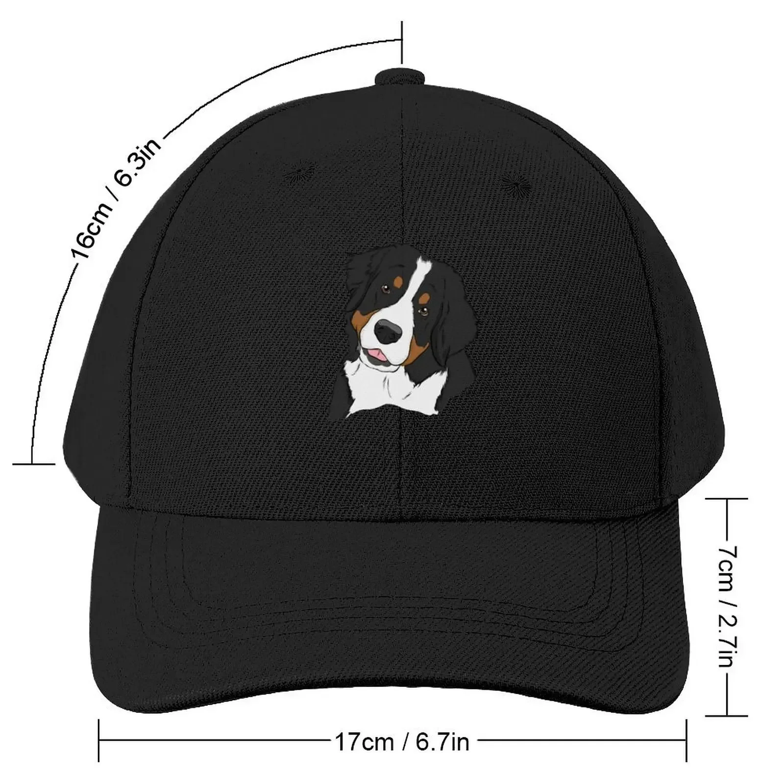 Bernese Mt. Dog Baseball Cap Luxury Brand custom Hat Women's 2025 Men's