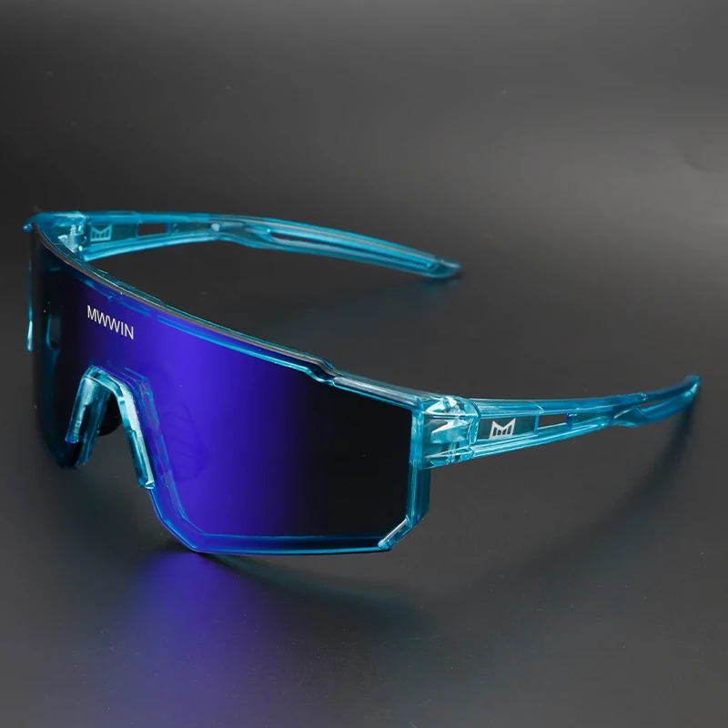 MWWIN Mode Radfahren Brille Sonnenbrille für Männer UV400 Frauen Fahrrad Brillen Straße Fahrrad Fahren Outdoor Sport Marathon Triathlon