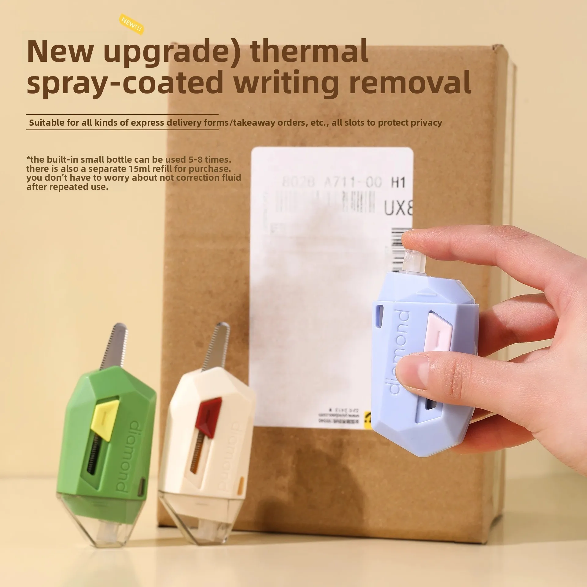 المغناطيسي اكسبرس سكين فتح القاطع أداة منزلية الفن سكين صغير اكسبرس ختم القاطع فتح سكين التراجع الذاتي #3