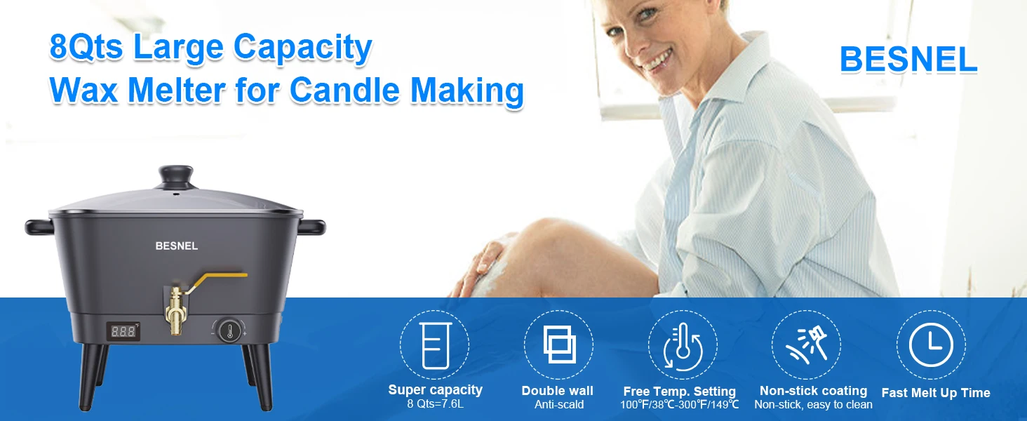 Wax Melter for Candle Making