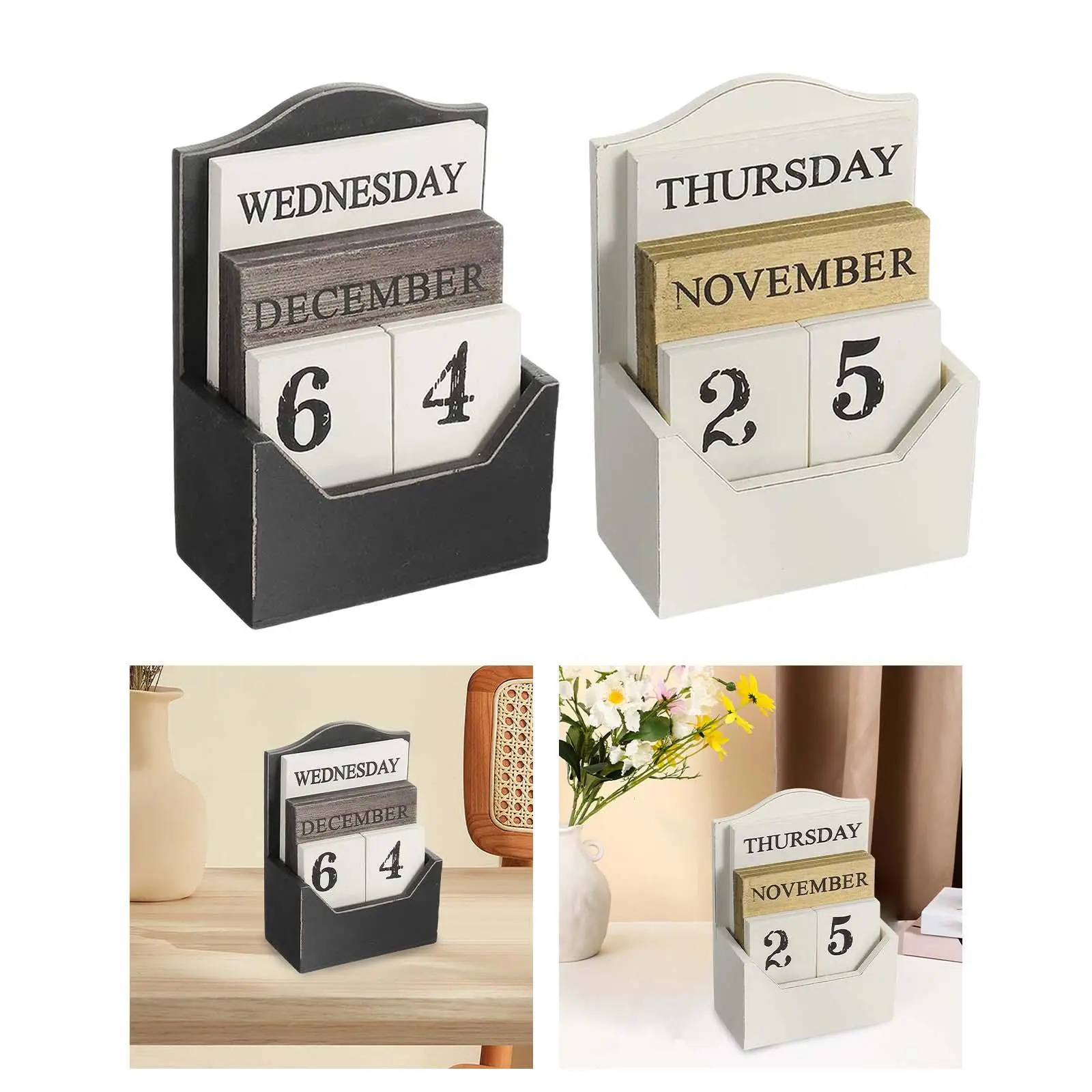 Montessori Calendar Blocks for Office Display of Dates And Months