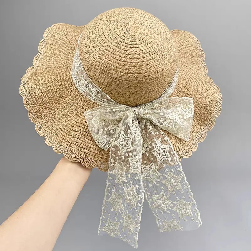 

Outdoor Parent-child Hats The Child's Mother Vintage Women Spring Summer Beach Fashion Straw Hat Sunshade Sun Hat Sombreros