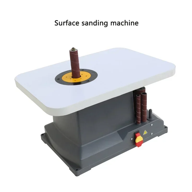 Surface sanding machine shaft sand woodworking machinery special-shaped polishing sanding machine wood arc sand column machine