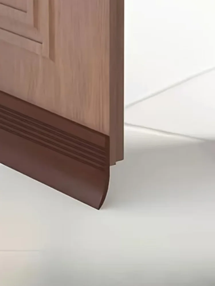 1/2/3/4 szt. Uszczelka samoprzylepna pod drzwi, 1m/39,37 cala, pełna ochrona przed przeciągami, kurzem, wodą, owadami i hałasem. Oszczędność energii — 2