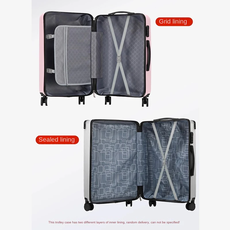 Hot Sale Suitcase Password Lock Lightweight Suitcase Set Trolley Luggage with Small Makeup Bag 20\'\'22\'\'24\'\'28\'\' Inch