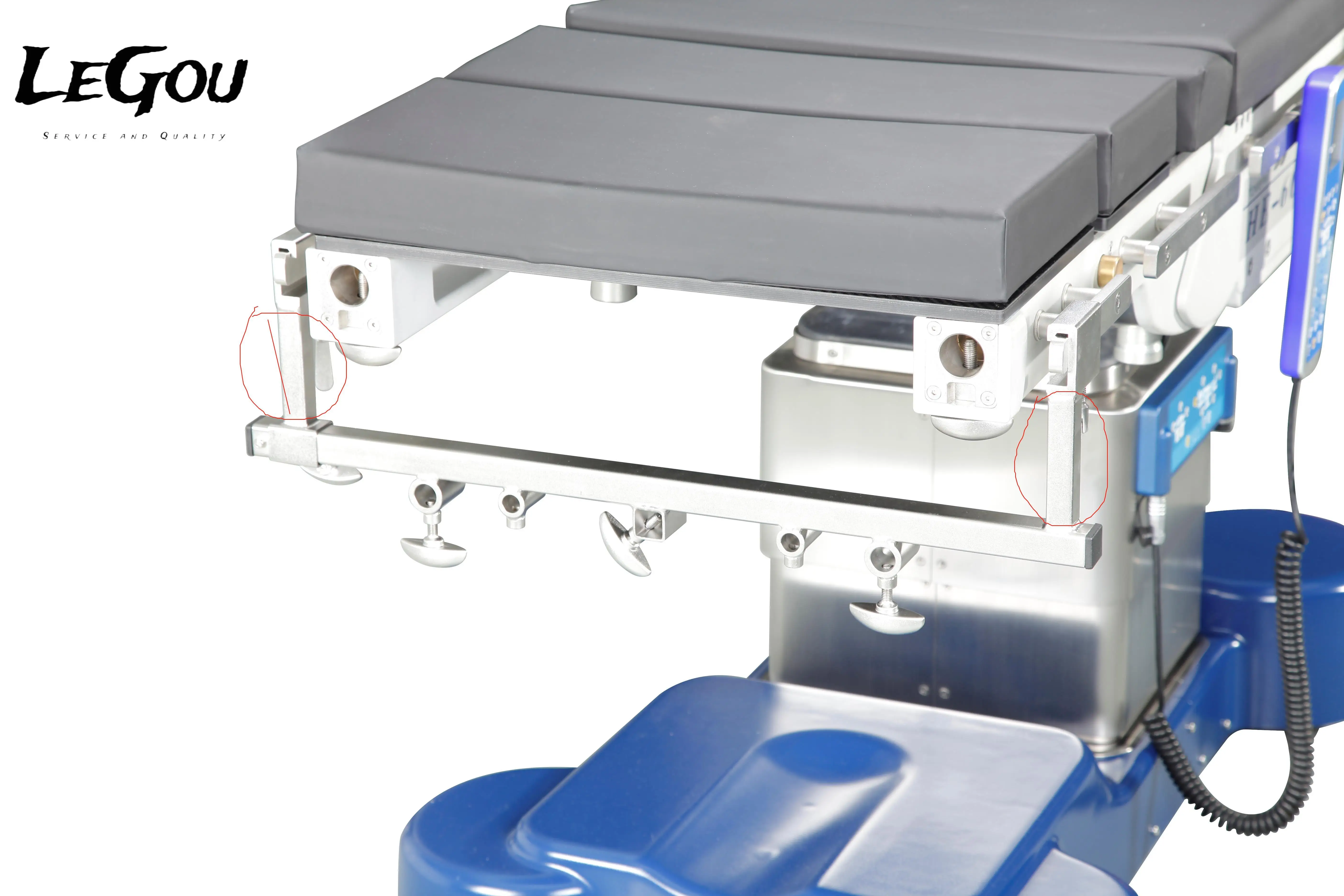 LeGou Professional  Aluminum Alloy/stainless Steel Head Frame Adapter for Brain Surgery
