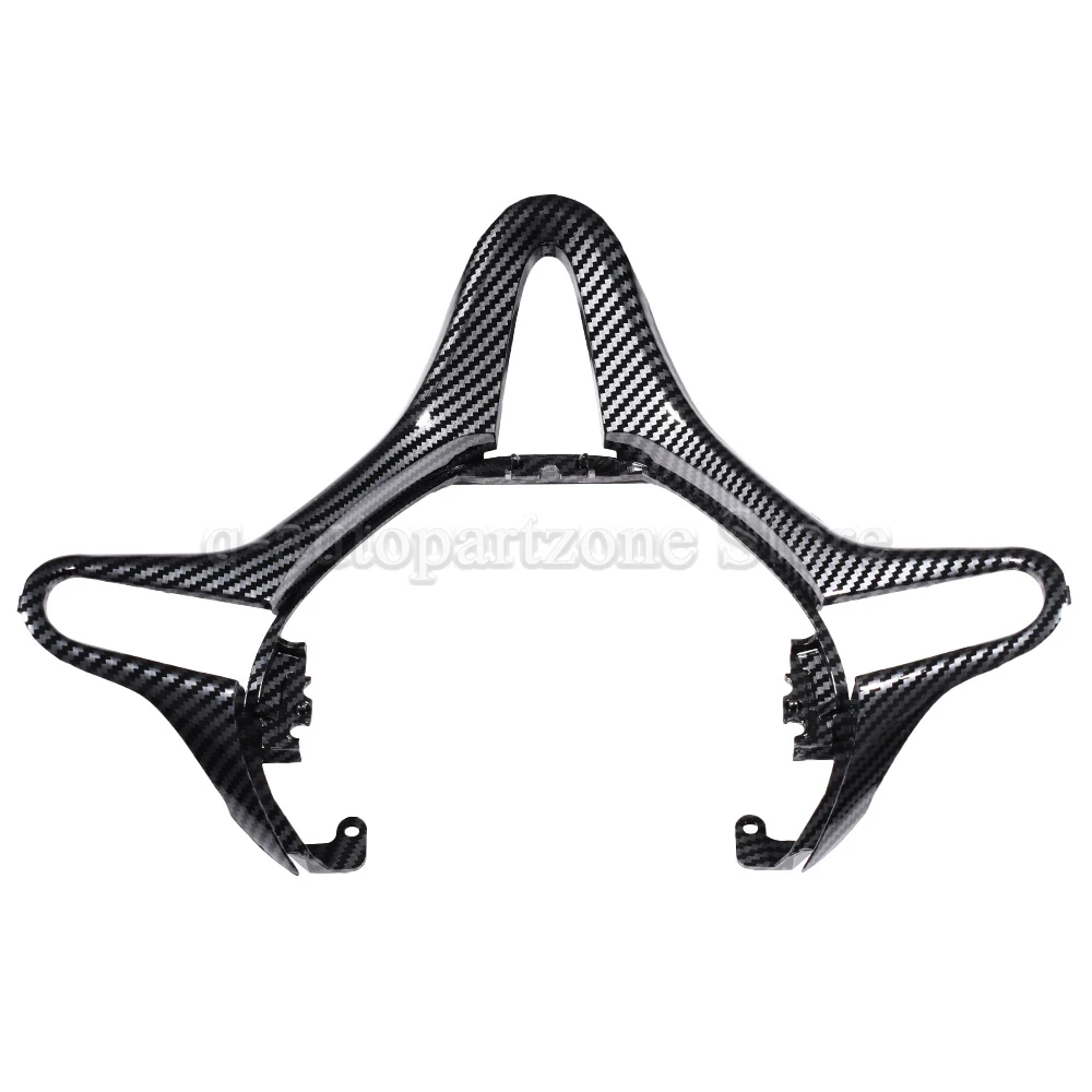 New 78540-SVA-A01ZB TXW A01ZA Black Silver Carbon Style Inner Steering Wheel Cover Trim Frame for Honda Civic 8th FD2 2006-2011