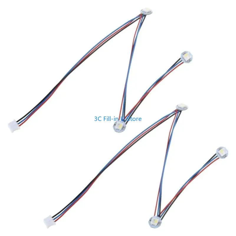 

G8TA Printer DIY StealthBurner LED PTFE провода использует Mini Button LED RGBW