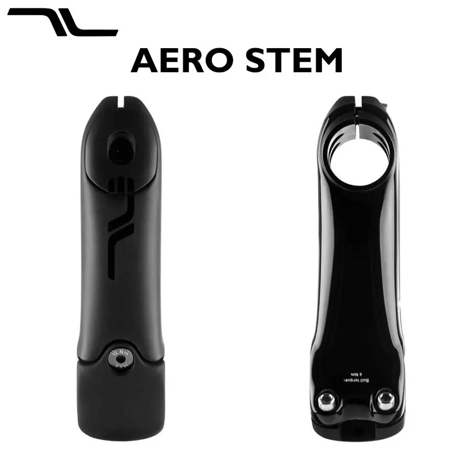 Aero Design Carbon Fiber Aero Road Stem 31.8mm Clamp 1 1/8
