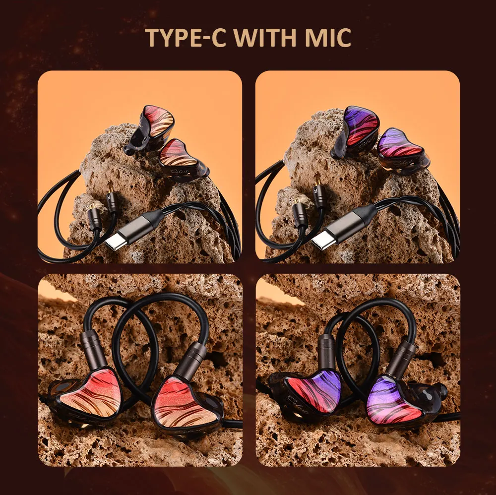 Kinera Celest IgniteX Beast In Ear Monitor Earphones 1DD+1BA Hybrid Dual Driver IEMs 3.5mm Type-C With MIC Cable Audio Headset