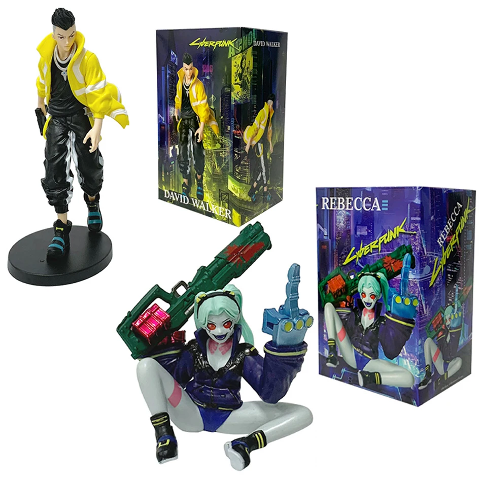 

Anime Game Cyberpunk: Edgerunners Rebecca Figure Standing Anime Model Toy Gift Lucy Collection David Martinez Aciton Figure