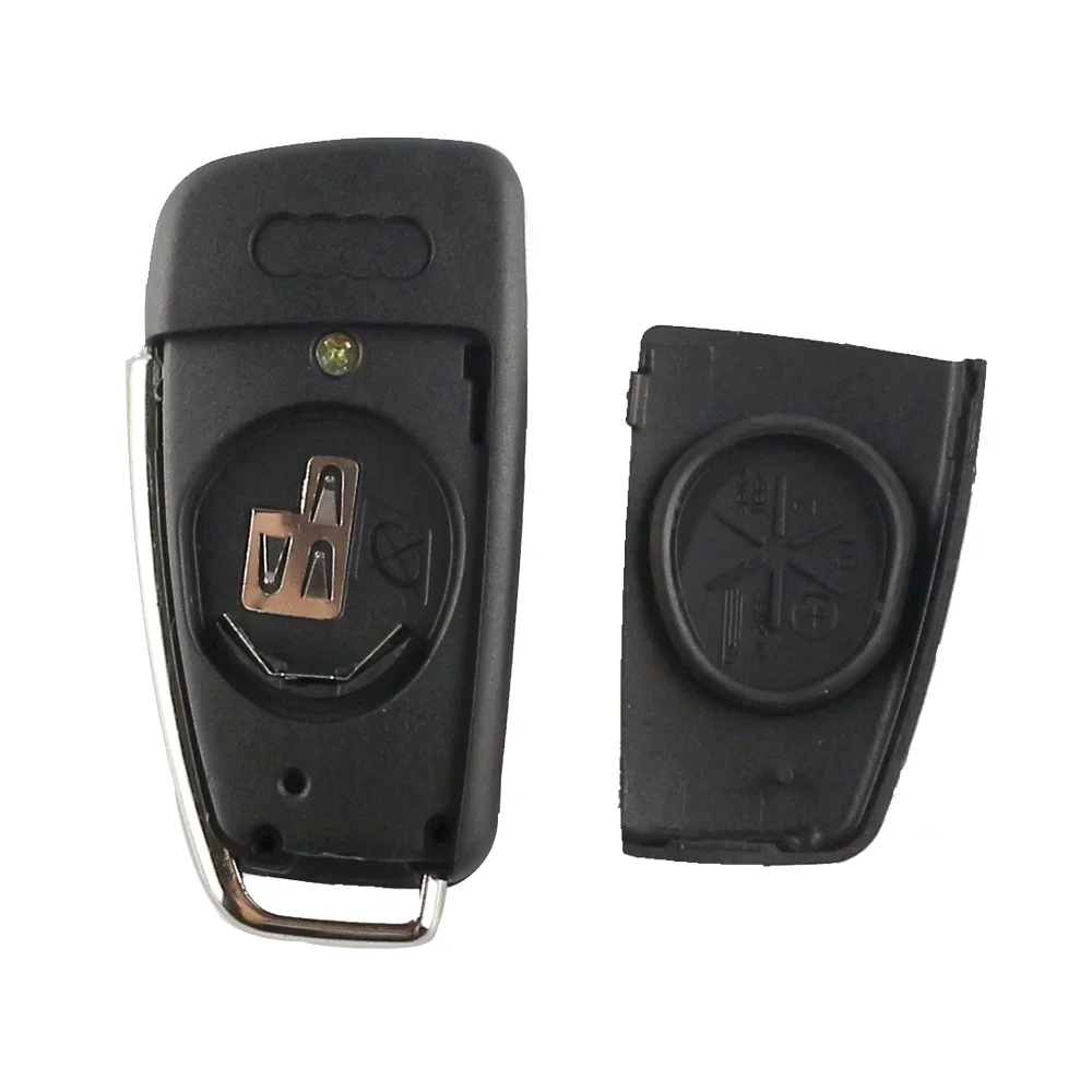 Per Audi Q7 B7 Q3 A3 TT A2 A8 A6 A6L A4 S5 C5 C6 B6 Sostituzione Chiave A Distanza Dell'automobile Borsette 3 Pulsante Pieghevole Chiave Dell'automobile caso